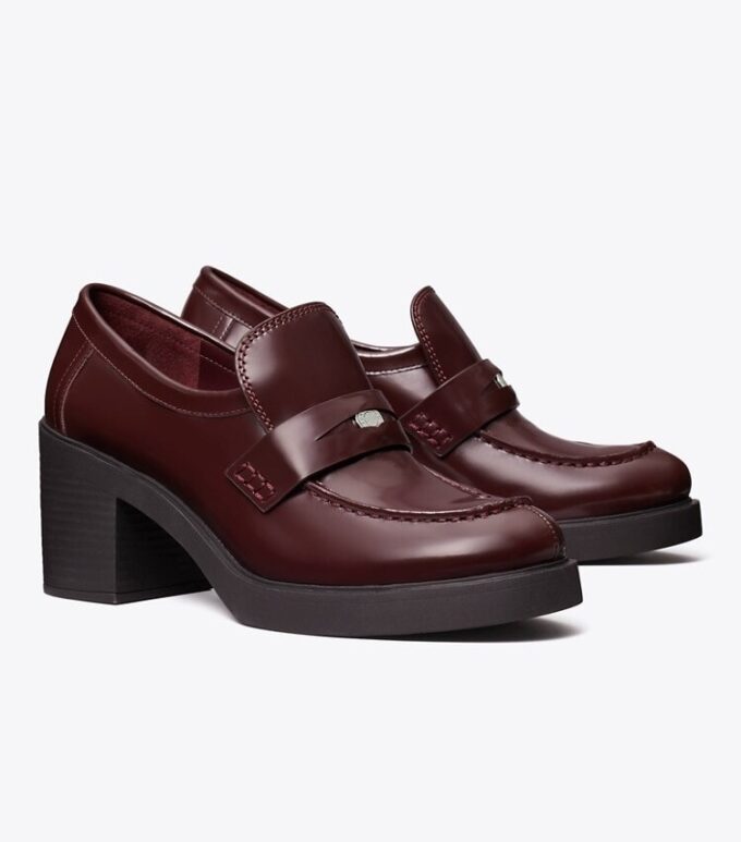 Classic Heeled Lug Loafer Classic Heeled Lug Loafer