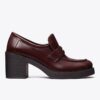 Classic Heeled Lug Loafer Classic Heeled Lug Loafer