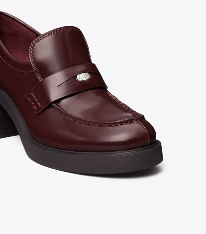 Classic Heeled Lug Loafer Classic Heeled Lug Loafer