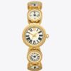 Clock Watch, Gold-Tone Stainless Steel Clock Watch, Gold-Tone Stainless Steel