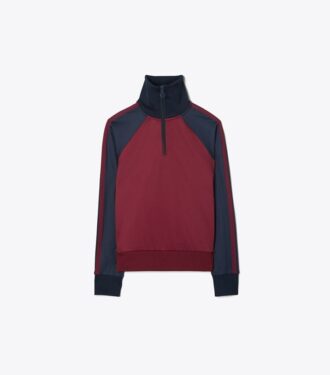 Color-Block Half-Zip Pullover