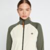 Color-Block Zip Track Jacket