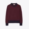 Colorblock Cashmere Pullover