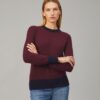 Colorblock Cashmere Pullover