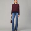 Colorblock Cashmere Pullover