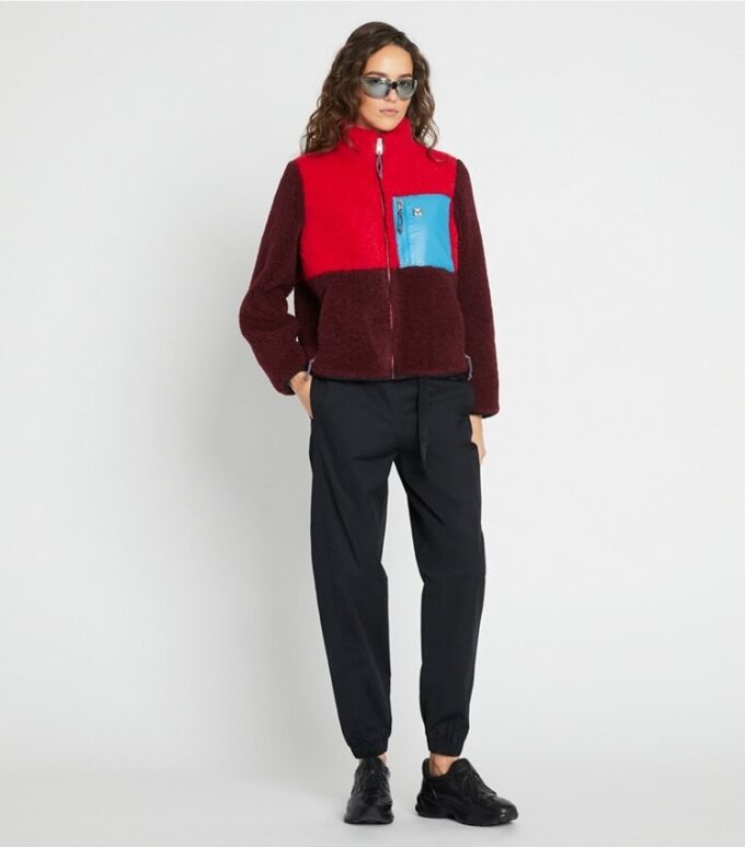 Colorblock Fleece Jacket