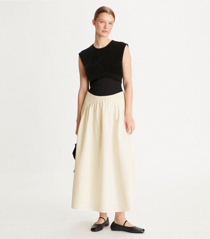 Colorblock Pleated Dress Colorblock Pleated Dress