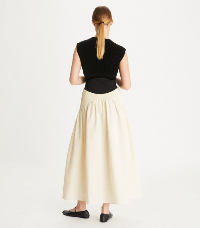 Colorblock Pleated Dress Colorblock Pleated Dress