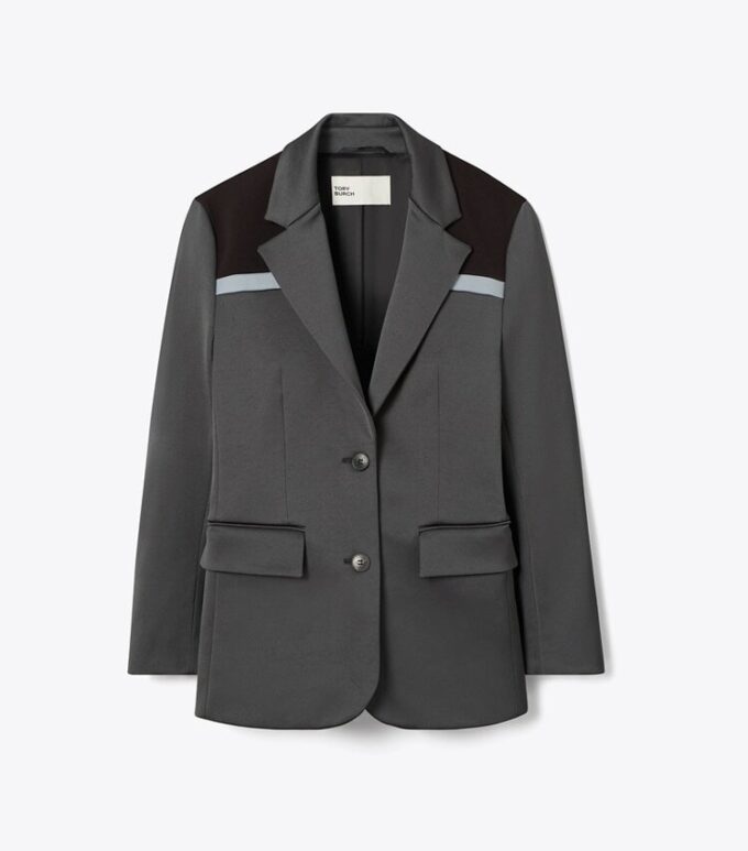 Colorblock Stretch Blazer Colorblock Stretch Blazer