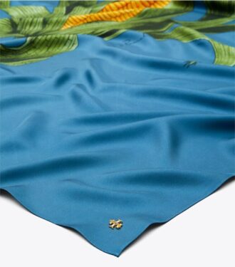 Corn Oversized Silk Square Scarf