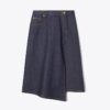 Cotton Denim Skirt