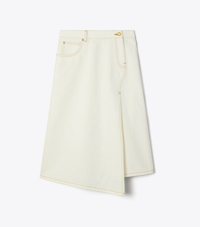 Cotton Denim Skirt Cotton Denim Skirt
