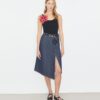 Cotton Denim Skirt