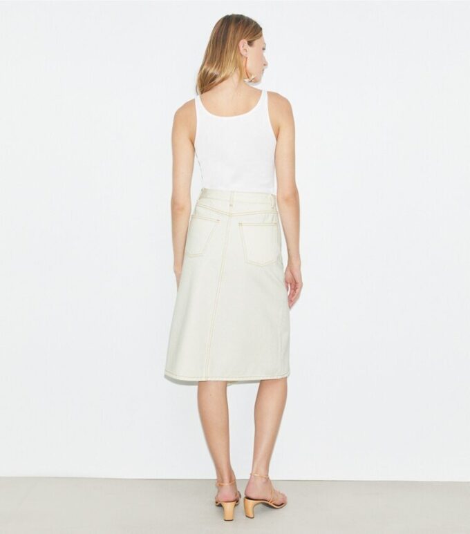 Cotton Denim Skirt Cotton Denim Skirt