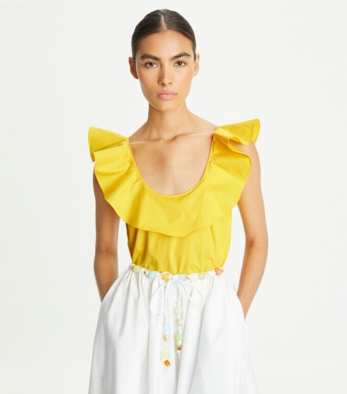 Cotton Flounce Top Cotton Flounce Top