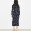 Cotton Knit Polo Dress