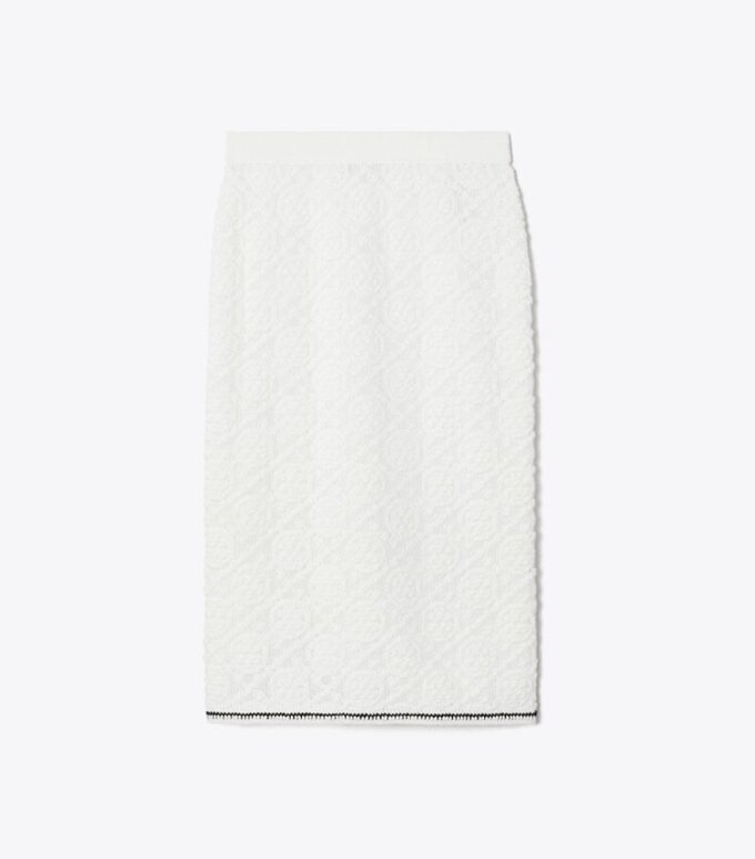 Cotton Logo Lace Skirt Cotton Logo Lace Skirt