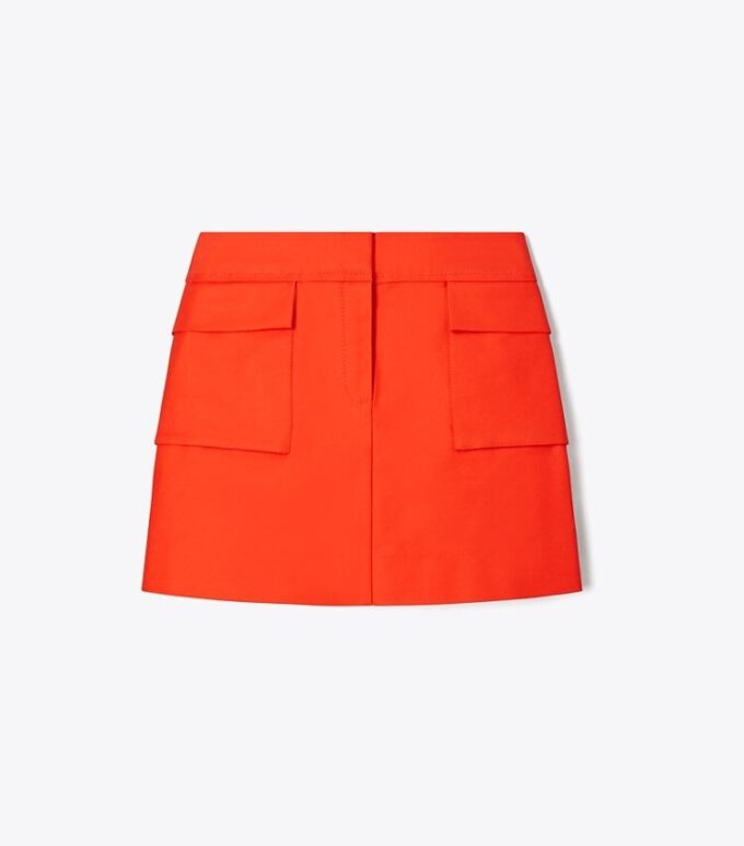 Cotton Mini Skirt Cotton Mini Skirt