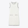 Cotton Pointelle Knitted Tank Dress