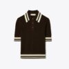 Cotton Pointelle Polo