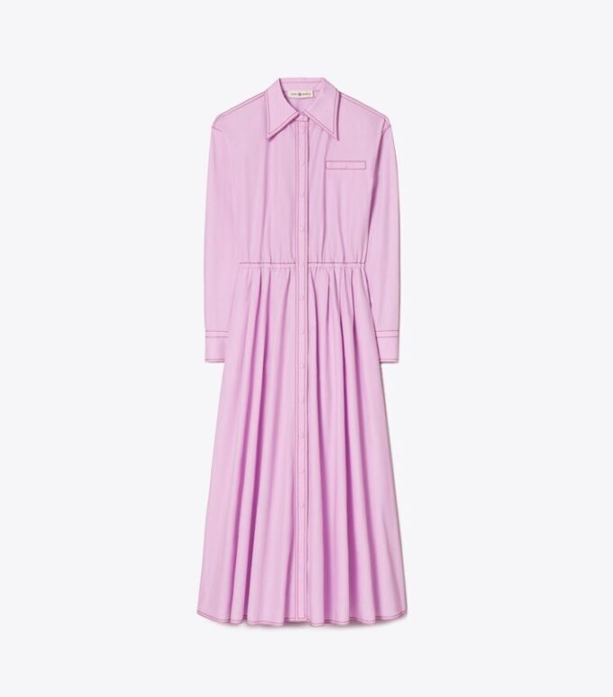 Cotton Poplin Eleanor Dress