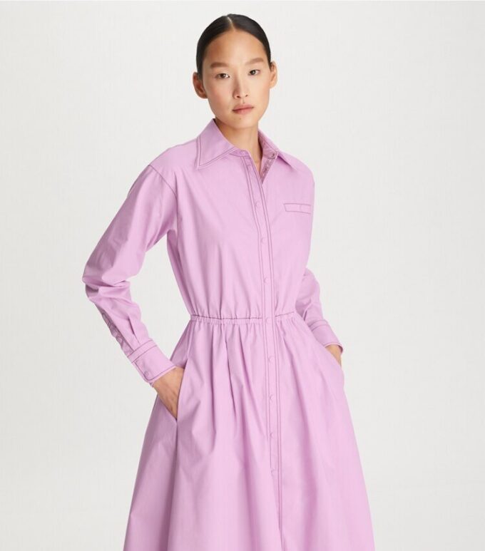 Cotton Poplin Eleanor Dress