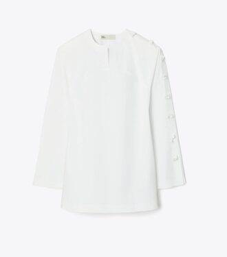 Cotton Poplin Knot Tunic