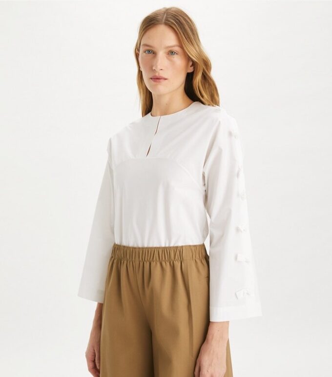 Cotton Poplin Knot Tunic Cotton Poplin Knot Tunic