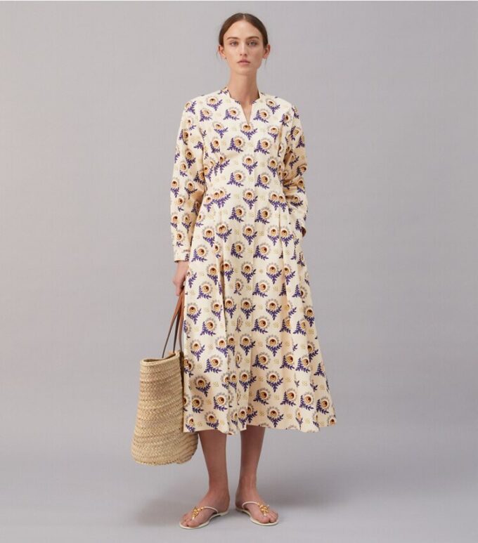 Cotton Poplin Shirtdress