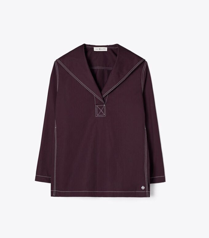 Cotton Poplin Top Cotton Poplin Top