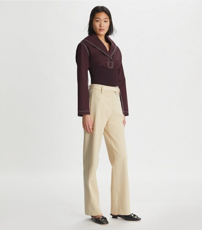 Cotton Poplin Top Cotton Poplin Top