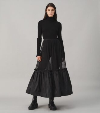 Cotton Tulle Crinoline Skirt