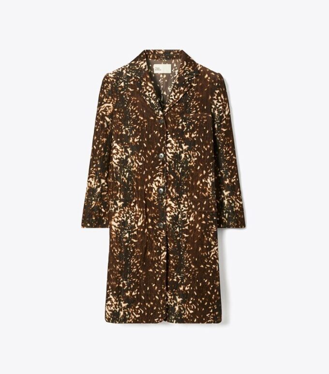 Cotton Velvet Coat