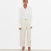 Cropped Crepe Pant