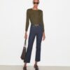 Cropped Flare Jeans