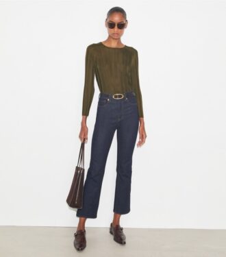 Cropped Flare Jeans