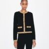 Cropped Merino Wool Cardigan Cropped Merino Wool Cardigan