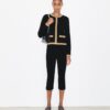 Cropped Merino Wool Cardigan Cropped Merino Wool Cardigan