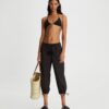 Cropped Tie Pant Cropped Tie Pant