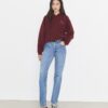 Cropped Wool Hoodie Cropped Wool Hoodie