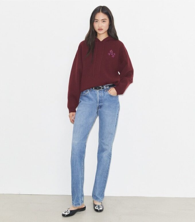 Cropped Wool Hoodie Cropped Wool Hoodie