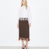 Crystal Embellished Poplin Shirt Crystal Embellished Poplin Shirt