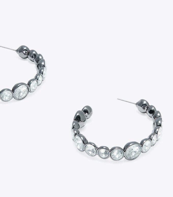 Crystal Hoop Earring Crystal Hoop Earring
