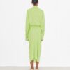 Cuffed Jacquard Dress