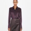 Cuffed Silk Shirt Cuffed Silk Shirt