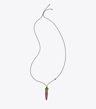 Curiosity Carrot Pendant