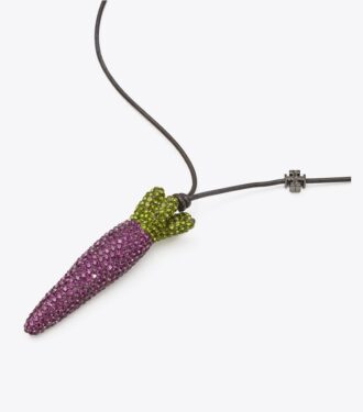 Curiosity Carrot Pendant