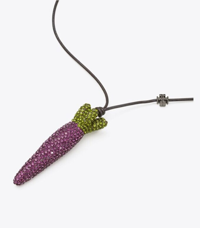 Curiosity Carrot Pendant
