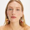 Curiosity Charm Hoop Earrings