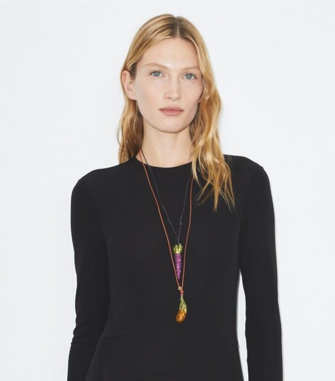 Curiosity Carrot Pendant